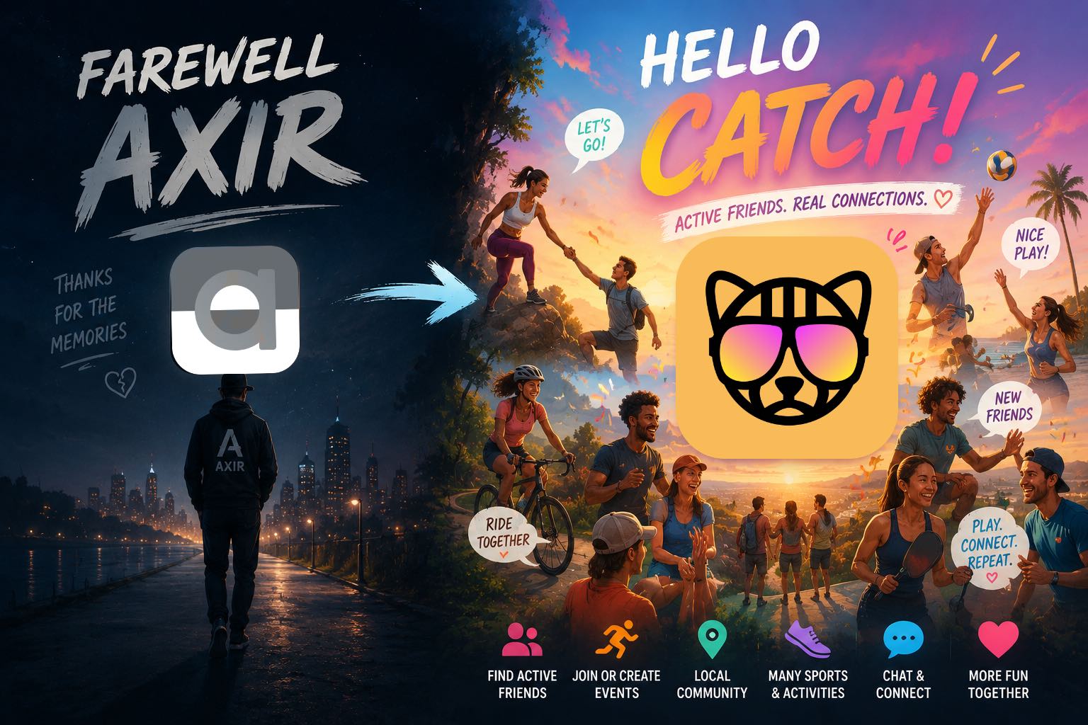 Hello CATCH, goodbye Axir